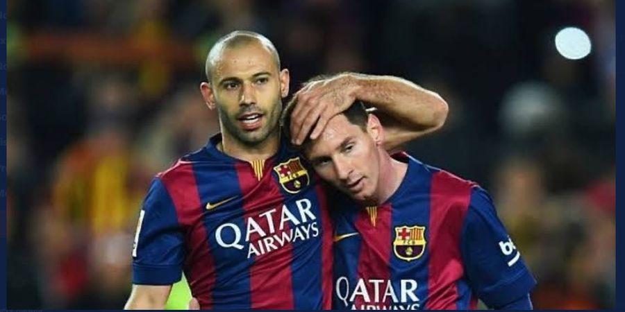 Javier Mascherano Pensiun, Lionel Messi Kirim Pesan Menyentuh