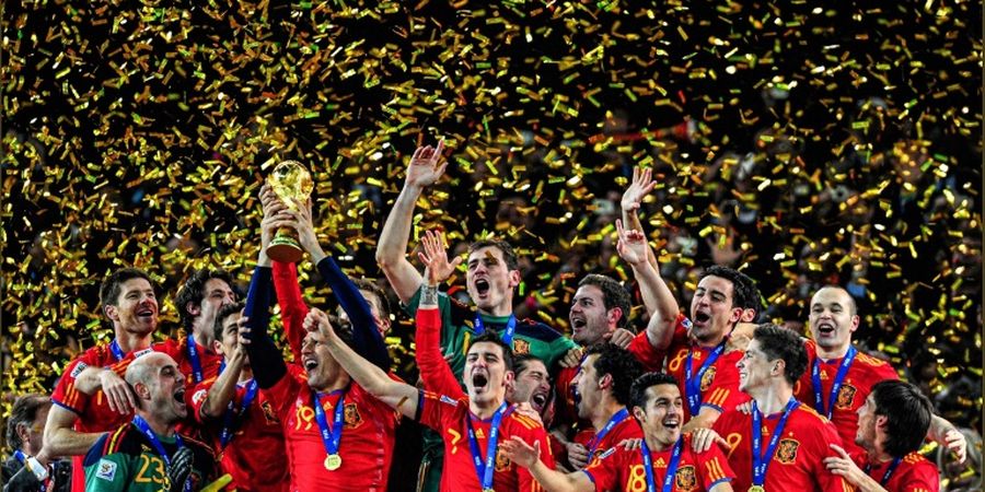 Sejarah Piala Dunia - Naiknya Pamor Tiki Taka hingga Barcelona Diklaim sebagai Juara Edisi 2010, Bukannya Spanyol