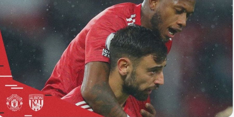 Hasil Liga Inggris - Manusia Setengah Penalti Beraksi, Bruno Fernandes Menangkan Manchester United