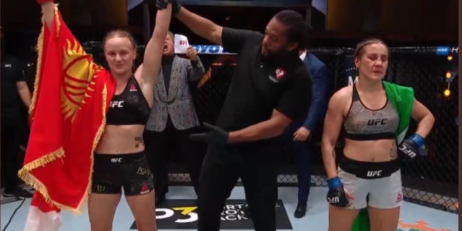 Hasil UFC 255 - Hanya Kalah 1 Ronde, Valentina Shevchenko Pertahankan Sabuk Juara 4 Kali