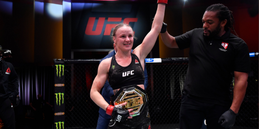 Hasil UFC  261 - Taklukkan Jessica Andrade, Valentina Shevchenko Amankan Gelar ke-5  