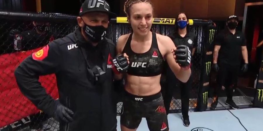 Hasil UFC 255 - Kakak Menang Duluan, Antonina Shevchenko Gebuki Lawan