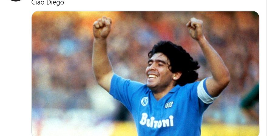 Diego Maradona Meninggal Dunia, Napoli Tidak Punya Kata-kata