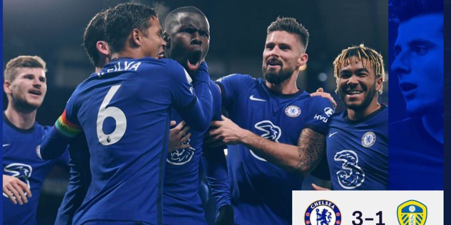 Hasil dan Klasemen Liga Inggris - Chelsea Nikmati Udara di Puncak, Man United Nongol di 4 Besar