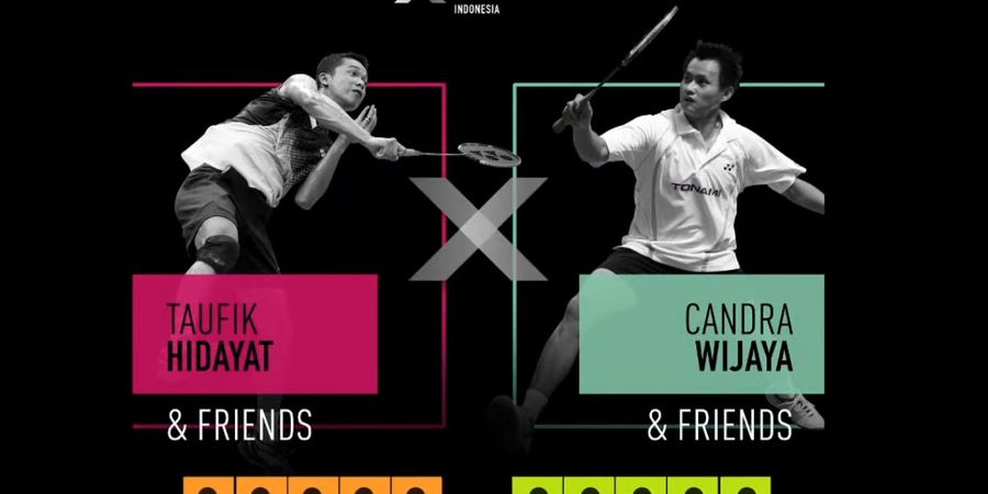 Taufik Hidayat vs Candra Wijaya di Mix and Match, Marcus dan Kevin Gabung Tim Ini