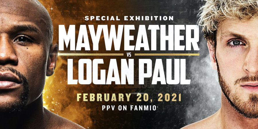 DITUNDA! Duel Tinju Ekshibisi Floyd Mayweather vs Logan Paul Dijadwal Ulang 