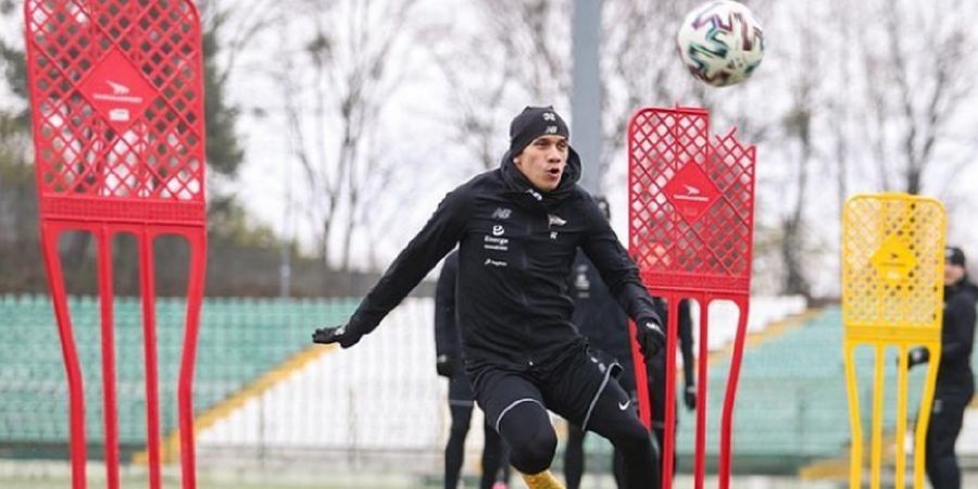 Bintang Timnas U-22 Indonesia Egy Maulana Vikri Langsung Gaspol dalam Latihan Lechia Gdansk