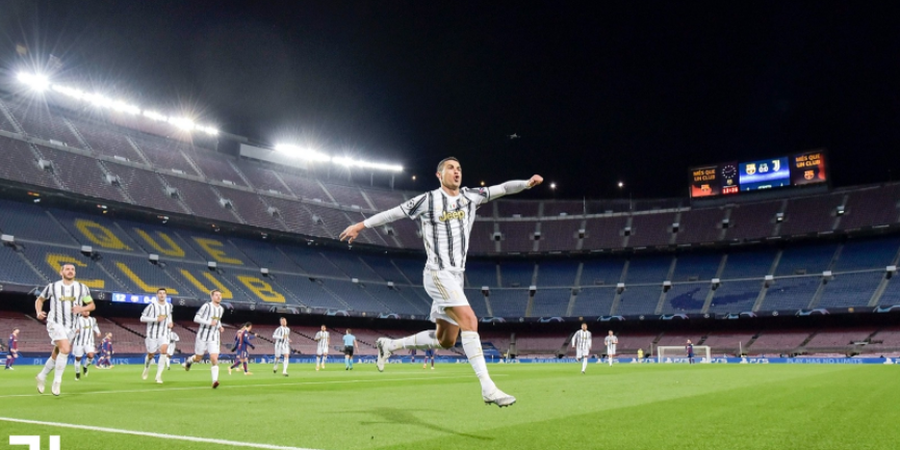 Hasil Babak I - Barcelona 20 Menit Tanpa Peluang, Cristiano Ronaldo Nyekor Pakai Penalti