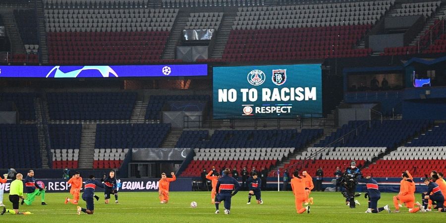 Tolak Tindakan Rasialis yang Dialami Asisten Pelatih Istanbul Basaksehir, PSG Lakukan Respons Berkelas