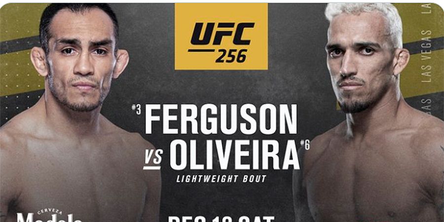 UFC 256 - Justin Gaethje Jagokan Tony Ferguson Kalahkan Charles Oliveira