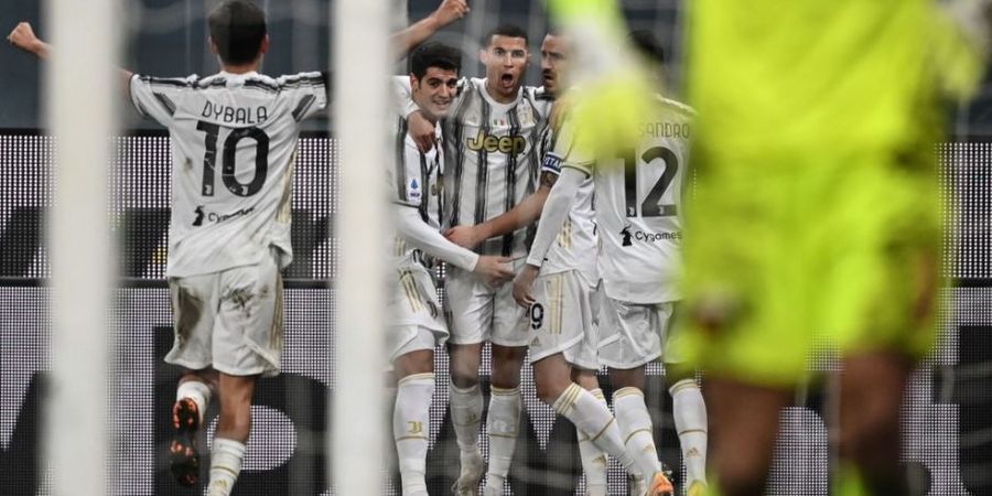 Hasil Liga Italia - Cristiano Ronaldo Cetak Brace Penalti di Laga ke-100, Juventus Lumat Genoa