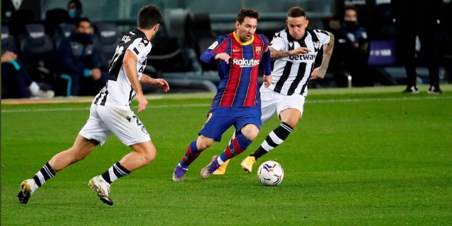 Hasil dan Klasemen Liga Spanyol - Lionel Messi Bawa Barcelona Naik Tingkat