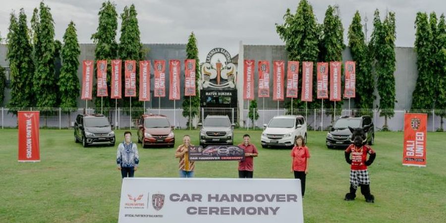Rejeki Nomplok, Bali United Dapat Lima Mobil dari Kerjasama Sponsor