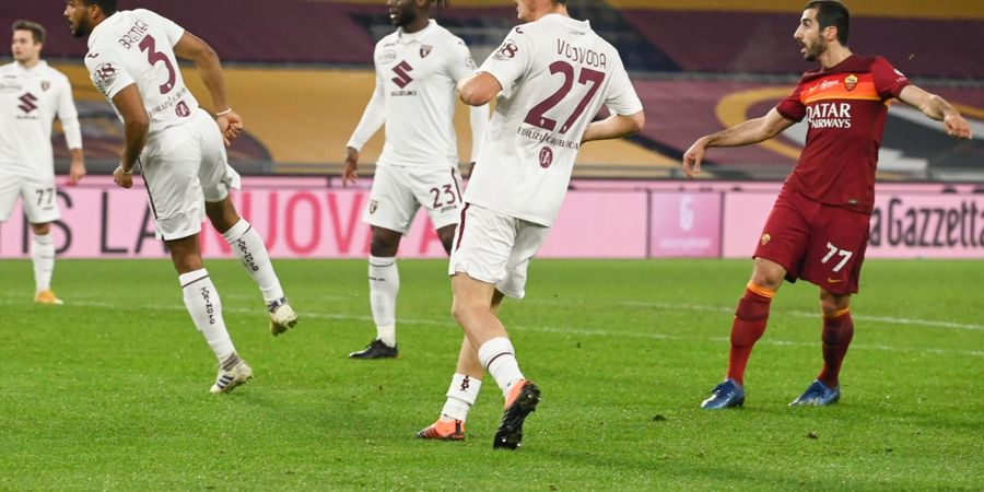 Hasil Liga Italia - Bekuk Torino, AS Roma Tembus Posisi Empat Besar