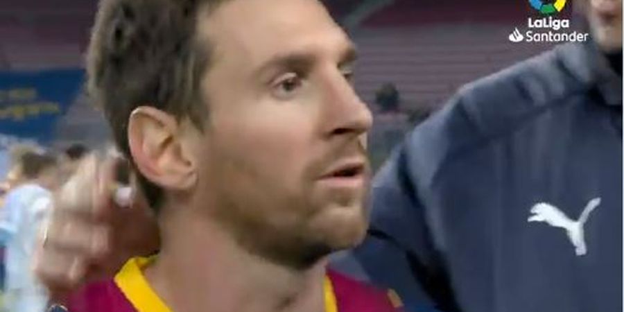 Hasil dan Klasemen Liga Spanyol - Lionel Messi Tepuk Kepala 1 Pemain Barcelona 6 Kali, Barca Setop
