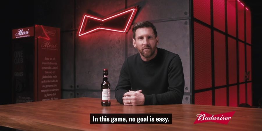 Produsen Bir Ini Kirim Bir Gratis pada Semua Kiper yang Dibobol Messi
