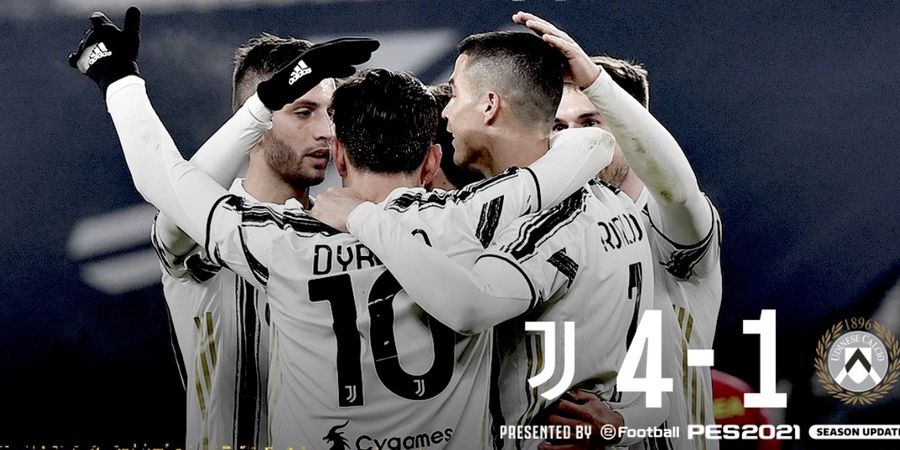 Hasil Liga Italia - Gila-gilaan Sudah Tembus 20 Gol, Cristiano Ronaldo Pimpin Kemenangan Juventus