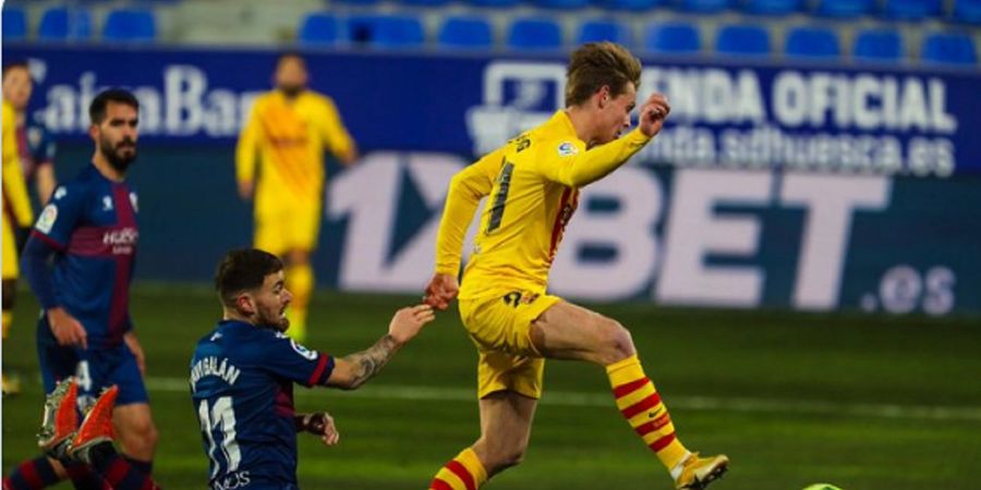 Ciptakan 13 Peluang Berbanding 0, Barcelona Ungguli Huesca di Babak Pertama
