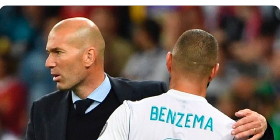 Terjerat Kasus Pemerasan Video Mesum dan Terancam Penjara 5 Tahun, Karim Benzema Dapat Dukungan dari Zinedine Zidane