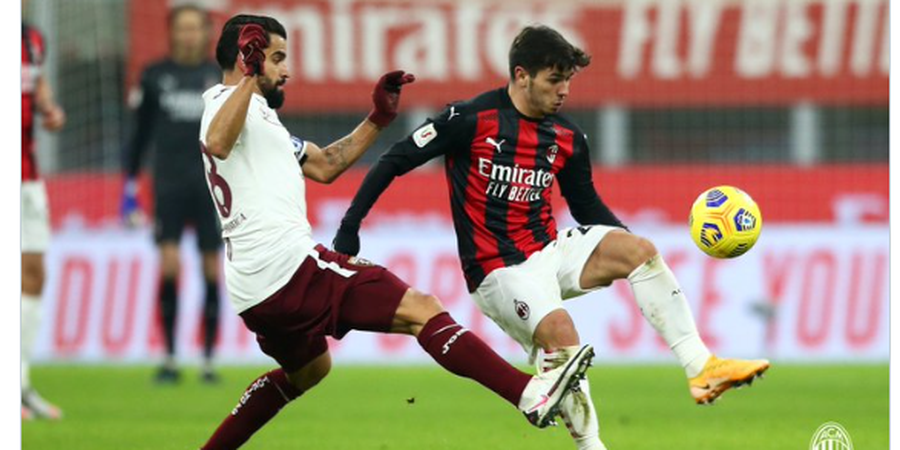 Singkirkan Torino, AC Milan Konsisten Lolos ke Perempat Final Coppa Italia 12 Musim Beruntun