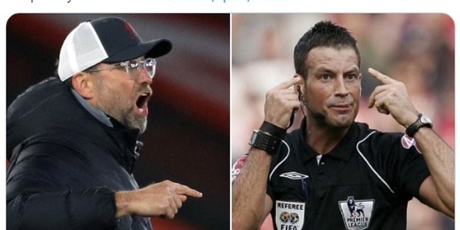 Mantan Wasit Liga Inggris Sebut Juergen Klopp Munafik Karena Hal Ini