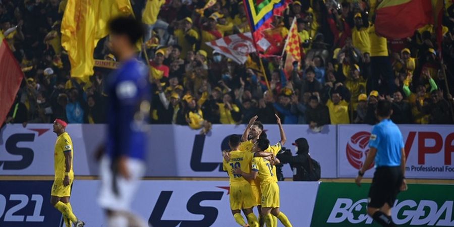 Lonjakan Kasus Baru Covid-19, Dua Laga Liga Vietnam Digelar Tanpa Penonton, Satu Ditunda