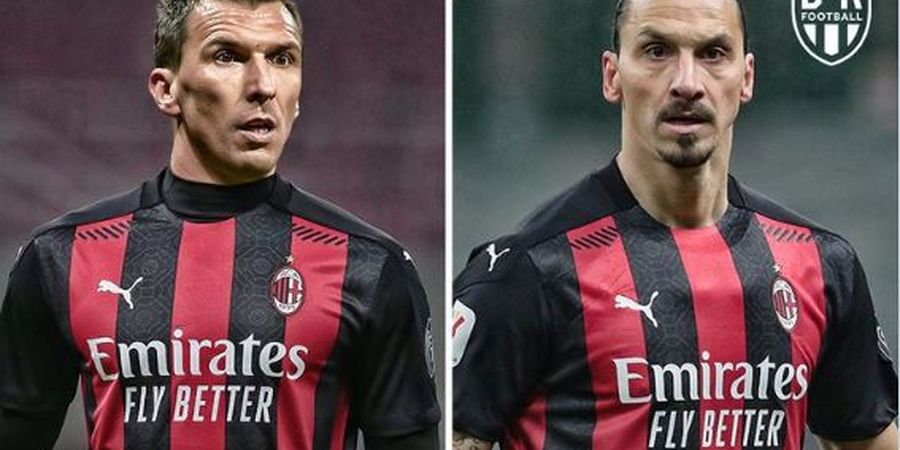 Membayangkan Ngerinya Duet Ibrahimovic-Mandzukic di AC Milan: Monster 73 Tahun, 54 Trofi, dan 774 Gol