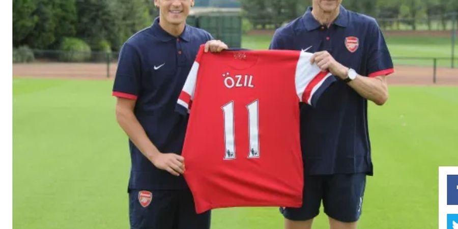 Mesut Oezil Tuliskan Sepucuk Surat Perpisahan kepada Fans Arsenal