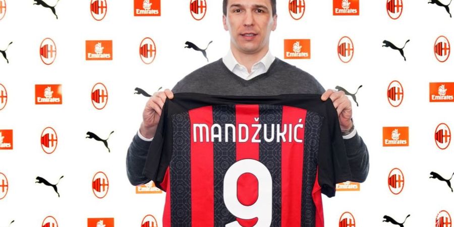 9 Pemain Takluk dengan Nomor Punggung Terkutuk AC Milan, Mario Mandzukic Ke-10?