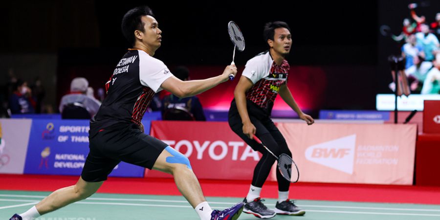 Thailand Open II 2021 - Tekad Ahsan/Hendra pada Babak Semifinal