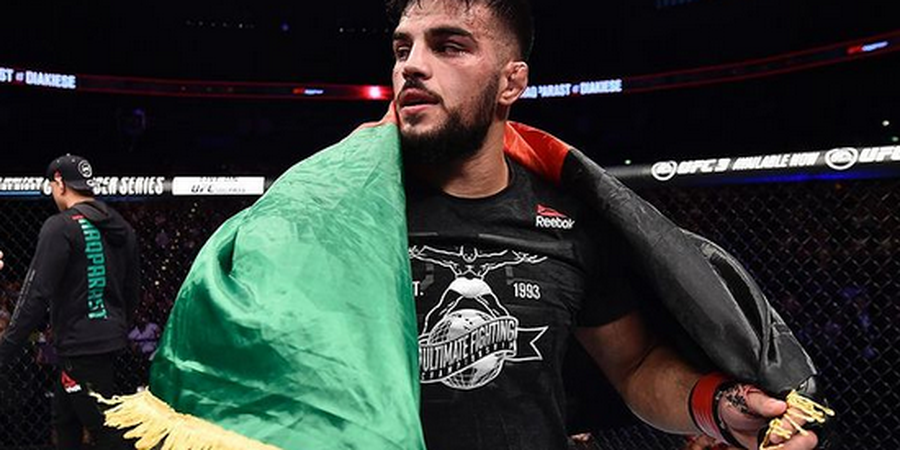 Begini Janji Sangar Jagoan Afganistan usai Kalah pada UFC 266