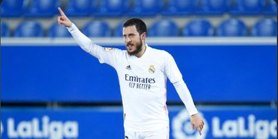 VIDEO - Assist Ajaib Eden Hazard, Karim Benzema Bilang Alhamdulillah