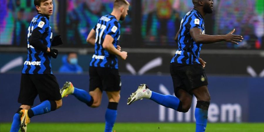 Hasil Coppa Italia - Zlatan Ibrahimovic Kartu Merah, Inter Milan Hajar AC Milan di Laga Derbi