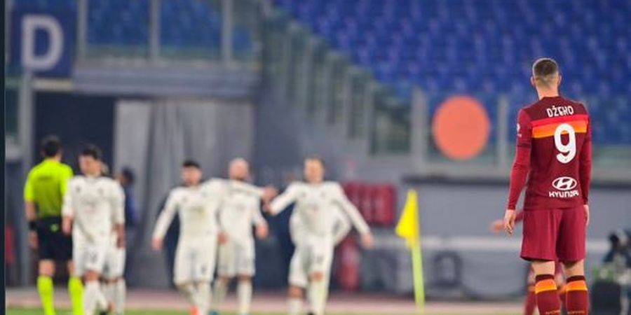 Jelang Jumpa AC Milan, AS Roma Terancam Ditinggal Edin Dzeko