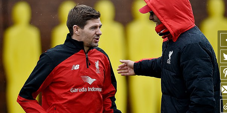 Jawaban Steven Gerrard Mengenai Peluang Menggantikan Klopp