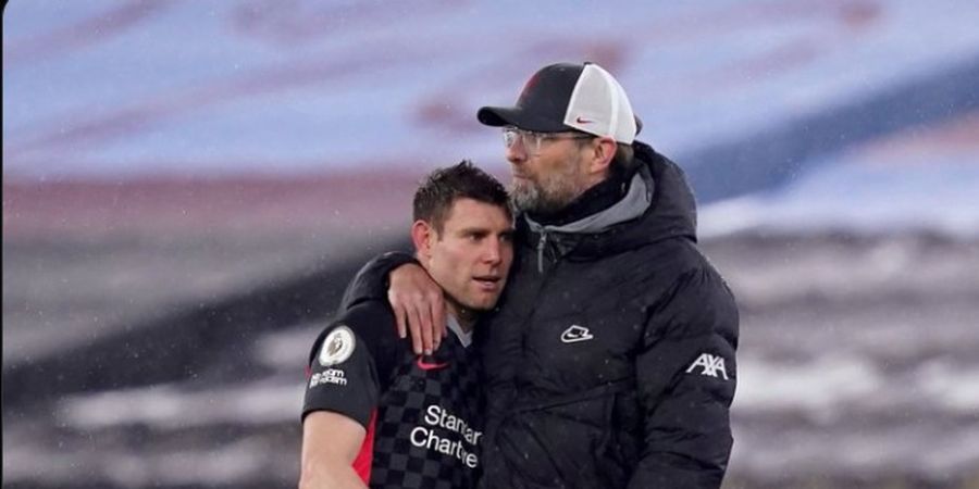 Kesal Saat Ditarik Keluar, Kejadian Ini Buat Milner dan Klopp Tertawa 30 Detik Setelahnya