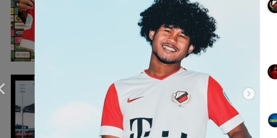 Bagus Kahfi Dapatkan Sepatu Pertama di FC Utrecht, Siap Cetak Gol Secepatnya