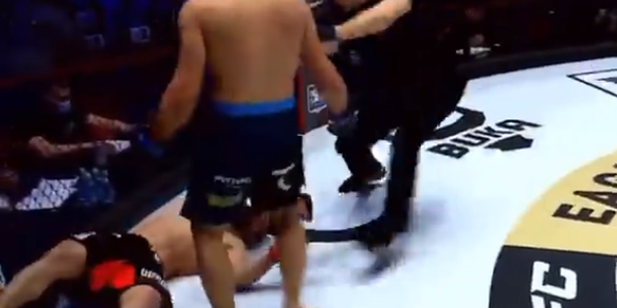 VIDEO - Jagoan MMA Ajang Tarung Milik Khabib KO secara Mengerikan