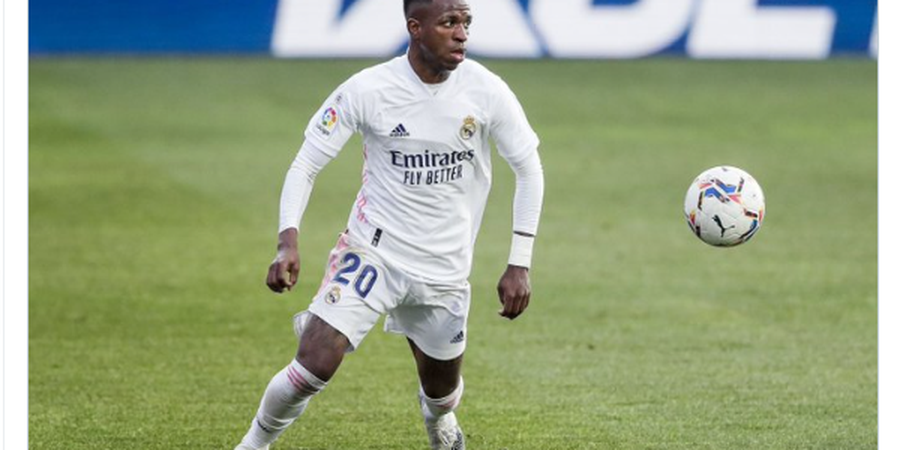 Komentar Vinicius usai Dimainkan Zinedine Zidane di Posisi Tak Wajar