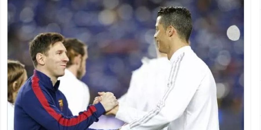 Spesial Valentine - Kelakuan Bucin Lionel Messi dan Cristiano Ronaldo