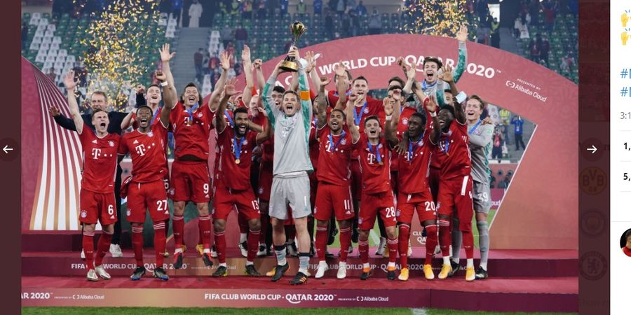 Bayern Muenchen Jadi Juara Dunia, Hansi Flick Samai Rekor Guardiola