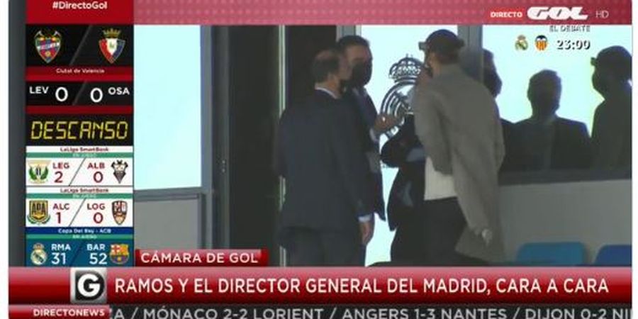 Tertangkap Kamera Sedang Diskusi, Sergio Ramos Perpanjang Kontrak?