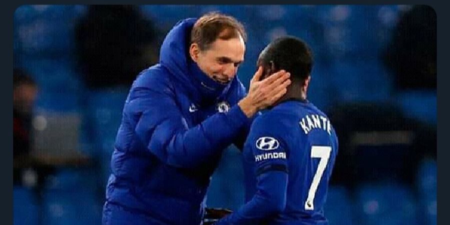 VIDEO - Momen Bahagia Thomas Tuchel Bisa Latih N'Golo Kante di Chelsea