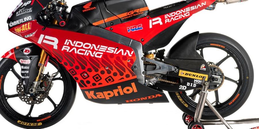 Indonesian Racing Team Gresini untuk Moto3 Kenalkan Livery Motif Batik