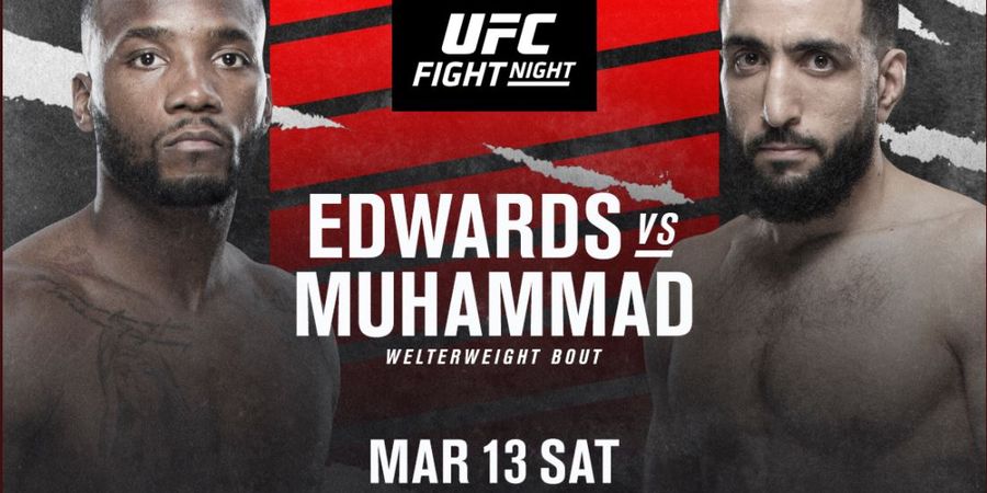 UFC Vegas 21 - Jagoan Muslim dalam Bahaya, Hanya Kamaru Usman yang Selamat dari Keganasan Leon Edwards