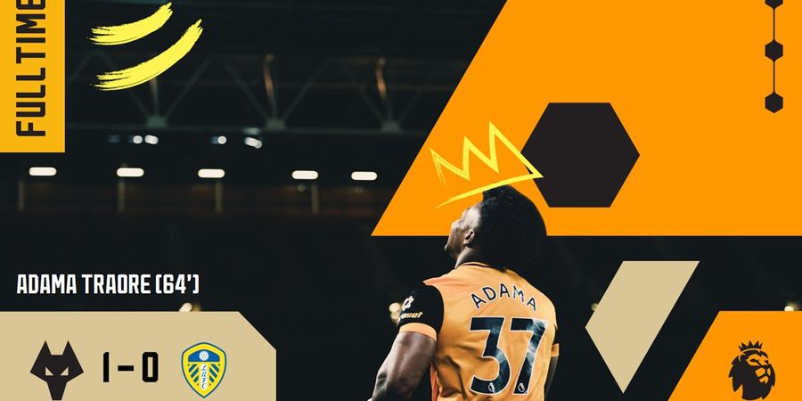 Hasil Liga Inggris - Bek Berdarah Indonesia Kewalahan Aksi Adama Traore, Wolves Tumbangkan Leeds