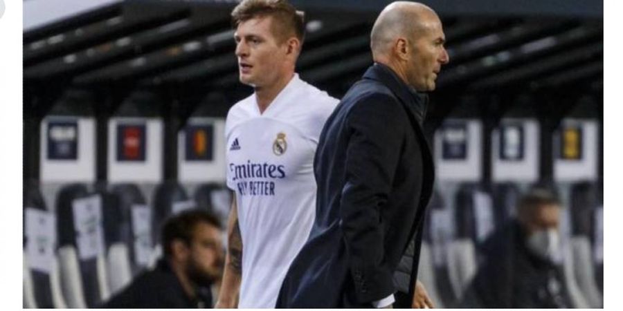 Toni Kroos: Zidane Pasti Beri Tahu Saya Kalau Dia Pergi dari Real Madrid