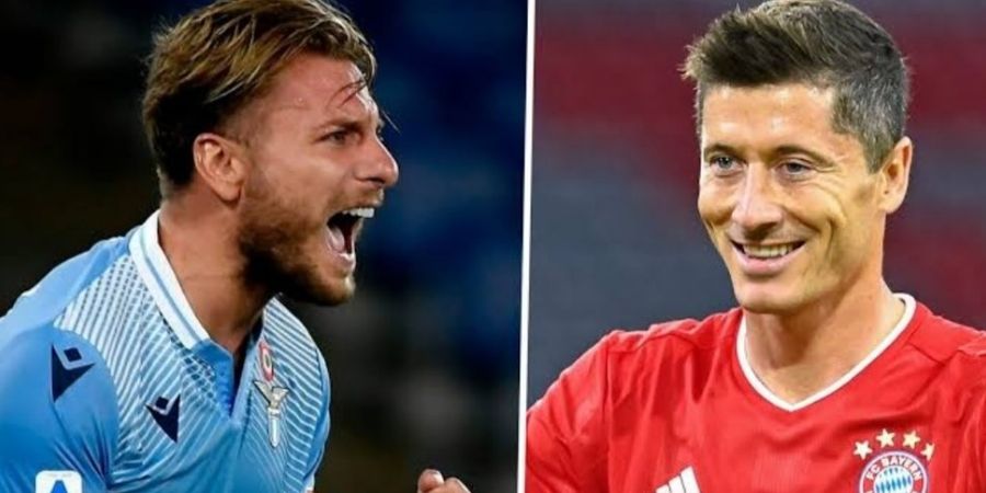 Lazio vs Bayern Muenchen - Duel Immobile dan Lewandowski, Siapa Lebih Jago?