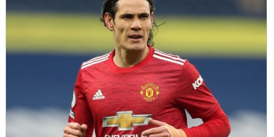 Edinson Cavani Tak Masuk Skuad Man United untuk Melawan AC Milan