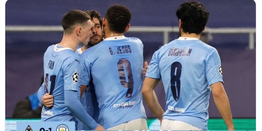 Baru Menang Satu Leg di Liga Champions, Pemain Man City Sudah Bicara Target Quadruple